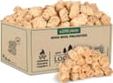 Log Barn Natürliche Anzündwolle - 200 Stück, Öko Anzünder Holzwolle für Holzöfen, Pizzaöfen, offene Feuer, Kaminanzünder und Grillanzünder - Echtes Log Barn Anfeuerholz (200 PC) 1