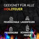 Feuerfarben Pulver für buntes Feuer 250 Gramm für Feuerstellen, Kamin, Ofen, Lagerfeuer oder für Outdoor-Events. Mach Dein Feuer bunt! Feuer Farbe ausprobieren und genießen. 6