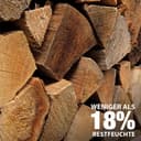 30kg Kaminholz Buche Brennholz - Kammergetrocknetes Feuerholz 30cm Scheite für Kamin, Ofen & Feuerschale - 100% Naturholz, Umweltfreundlich, Raucharm, Ideal für Grill, Lagerfeuer, Smoker & Dekoration 3