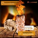 Panorama24 10 kg Kamin-Anzünder und Grill-Anzünder ca. 800 Stück (Ofen-anzünder, Anzündwolle, Anzündhilfe) aus Bio Holz-Wolle und Wachs - schnell und umweltfreundlich 2