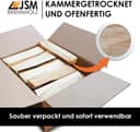30kg Brennholz - 100% Buche, ofenfertig, Scheitlänge ca. 25 oder ca. 33 cm - für Kamin, Ofen, Feuerschalen, Lagerfeuer - Buchenholz Kaminholz Feuerholz Grillholz (Scheitlänge ca.33cm) 5