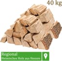 Brennholz Kaminholz Holz Eiche 40 kg Für Ofen und Kamin Kaminofen Feuerschale Grill Feuerholz Holzscheite Wood 25 cm kammergetrocknet flameup 2