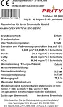 EEK A Kaminofen Prity K1-9 kW 6