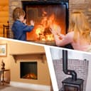 LANUCN Kamin Dichtband, Selbstklebend Dichtung für Kaminofen, Ofenrohr, Kamintür, Schornsteinverlängerung, Smoker, Hitzebeständiger Ofendichtschnur (2mm x 15mm x 2m) 7