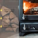Flameup Brennholz Buche, Kaminholz mit Rinde, Buchenholz, Feuerholz für Ofen, Kamin, Kaminofen, Feuerschale, Grill, Holzscheite 25 cm, getrocknet, Menge:120 kg 3