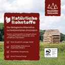Heumüller Holzwolle 5 kg (ca. 400 Stück) Holzwolle-Anzünder Kaminanzünder | Öko-Anzünder aus Holzwolle & Wachs | Lange Brenndauer & geruchsneutral | Ideal für Kamin, Grill & Feuerstellen 5