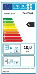 EEK A Kaminofen Victoria Taro, schwarz, dauerbrandfähig – 10kW 6