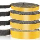 LANUCN Kamin Dichtband, Selbstklebend Dichtung für Kaminofen, Ofenrohr, Kamintür, Schornsteinverlängerung, Smoker, Hitzebeständiger Ofendichtschnur (2mm x 15mm x 2m) 1