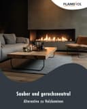 Höfer Chemie Bioethanol 96,6% Premium 6 x 1 L - Ethanol für Tischkamin, Kamin & Gartendeko für Draußen - Rauch- und Rußfrei - Aus Mais & Zuckerrüben 5