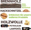 Brennholz Kaminholz Holz Eiche 10 kg Für Ofen und Kamin Kaminofen Feuerschale Grill Feuerholz Holzscheite Wood 25 cm kammergetrocknet flameup 8
