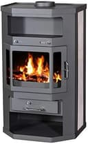 EEK A Kaminofen Victoria Taro, schwarz, dauerbrandfähig – 10kW 1