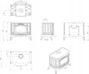 Kaminofen Kratki Koza K9 ECO 8 kW Ø150 Gusseisen freistehend, Holzofen mit Zubehör, EcoDesign BImSchV 2 zertifiziert, klassisches Design 5