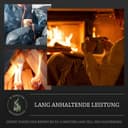 Log Barn Natürliche Anzündwolle - 200 Stück, Öko Anzünder Holzwolle für Holzöfen, Pizzaöfen, offene Feuer, Kaminanzünder und Grillanzünder - Echtes Log Barn Anfeuerholz (200 PC) 5
